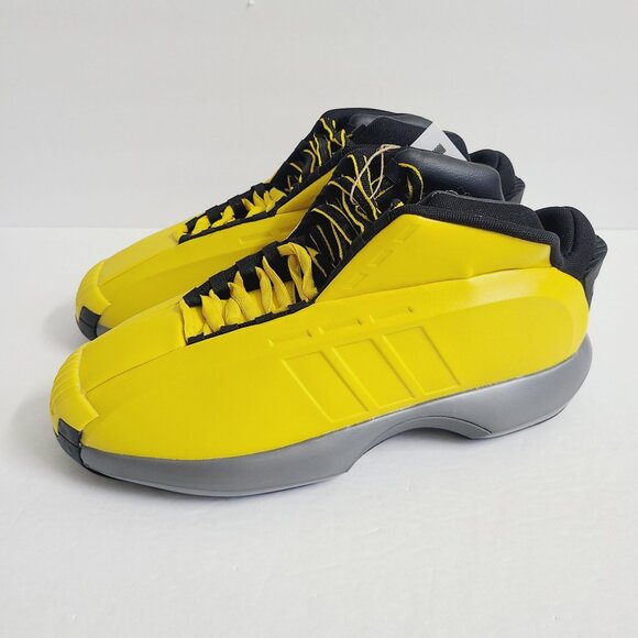 NEW Adidas Crazy 1 Sunshine Kobe Bryant Basketball Shoes GY3808 Size 8 Yellow